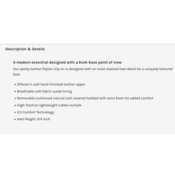 NEW Kork-Ease Peyton Napa Suede Leather Flats Slip on shoe Size 11 Cream - Picture 5 of 7